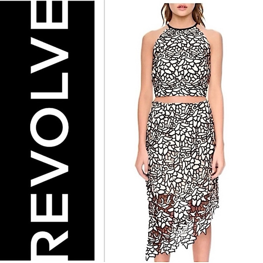 KEEPSAKE x REVOLVE True Love Asymmetrical Lace Skirt XXS